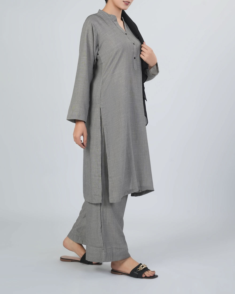 Valuables Women’s Stripe 2pcs Suit, Women Shalwar Suits, Chase Value, Chase Value
