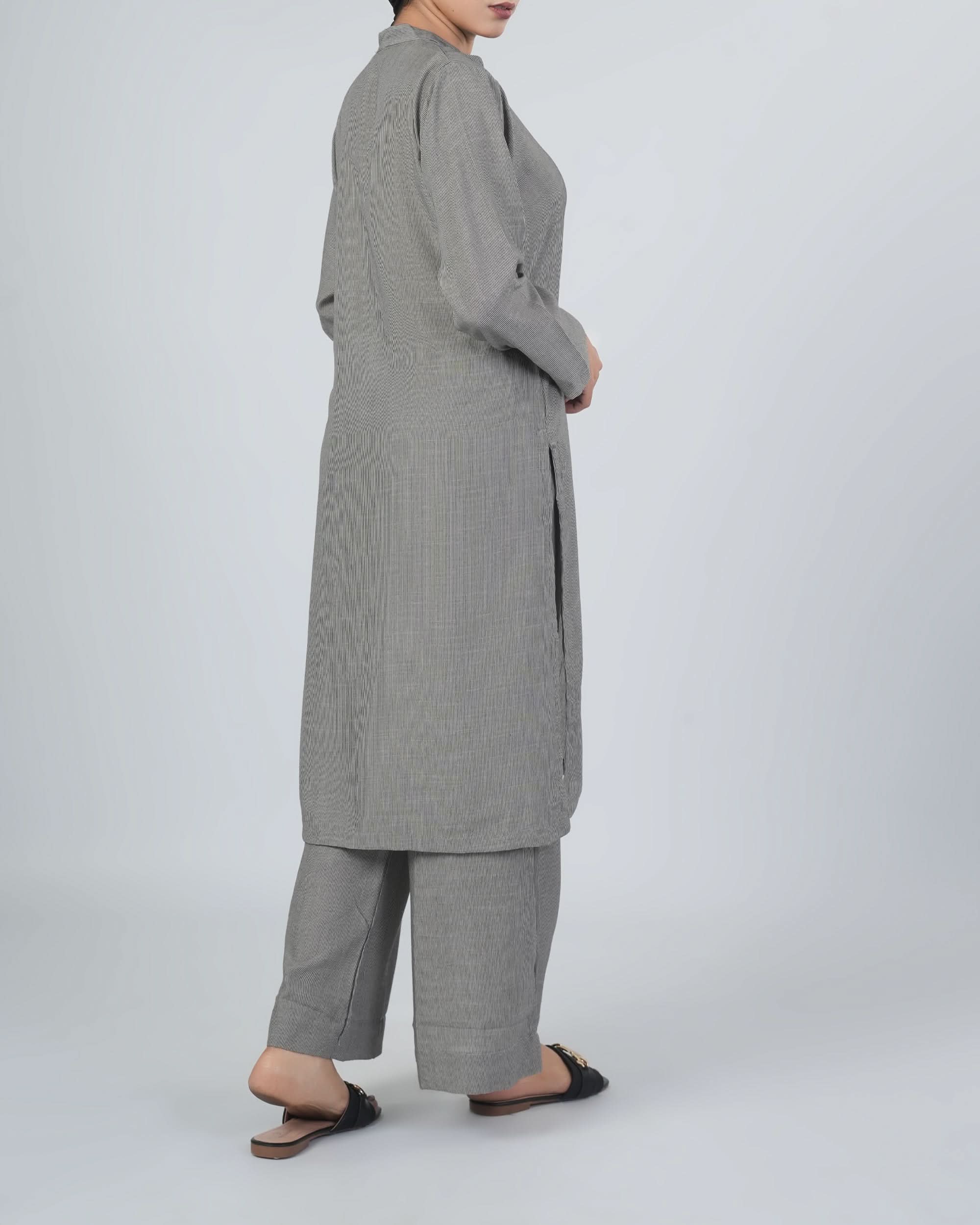 Valuables Women’s Stripe 2pcs Suit, Women Shalwar Suits, Chase Value, Chase Value