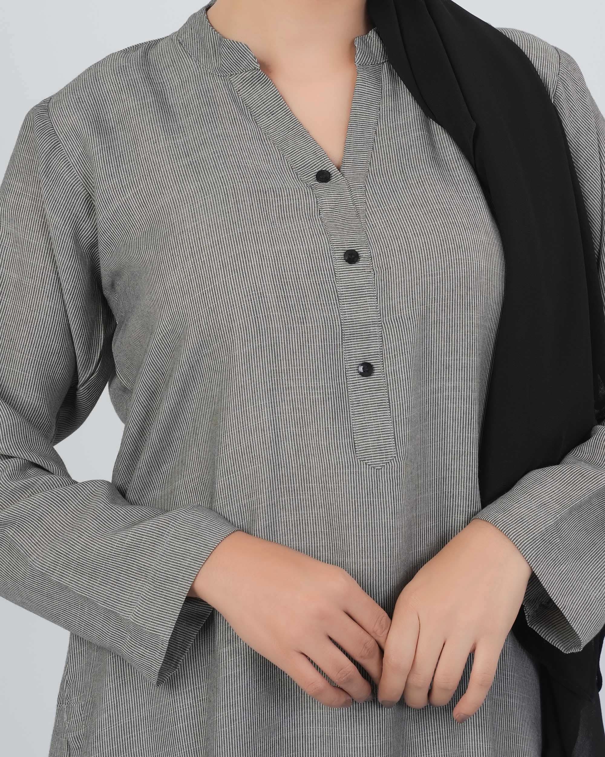Valuables Women’s Stripe 2pcs Suit, Women Shalwar Suits, Chase Value, Chase Value