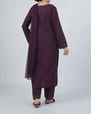 Women's Khaddar Embroidered 3Pcs Suit, Women Shalwar Suits, Chase Value, Chase Value