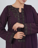 Women's Khaddar Embroidered 3Pcs Suit, Women Shalwar Suits, Chase Value, Chase Value