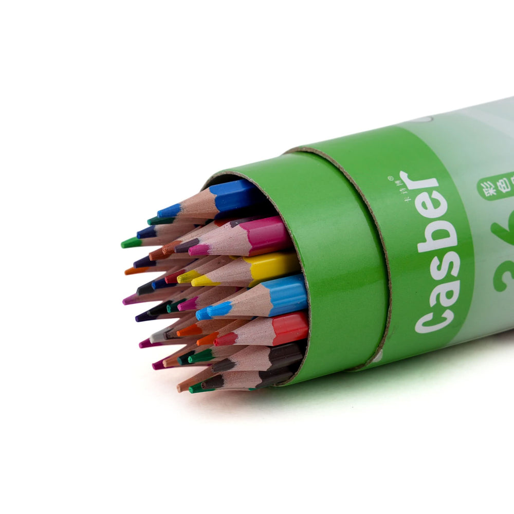 Color Pencil 36 Pcs - Green, Coloring Tools, Chase Value, Chase Value