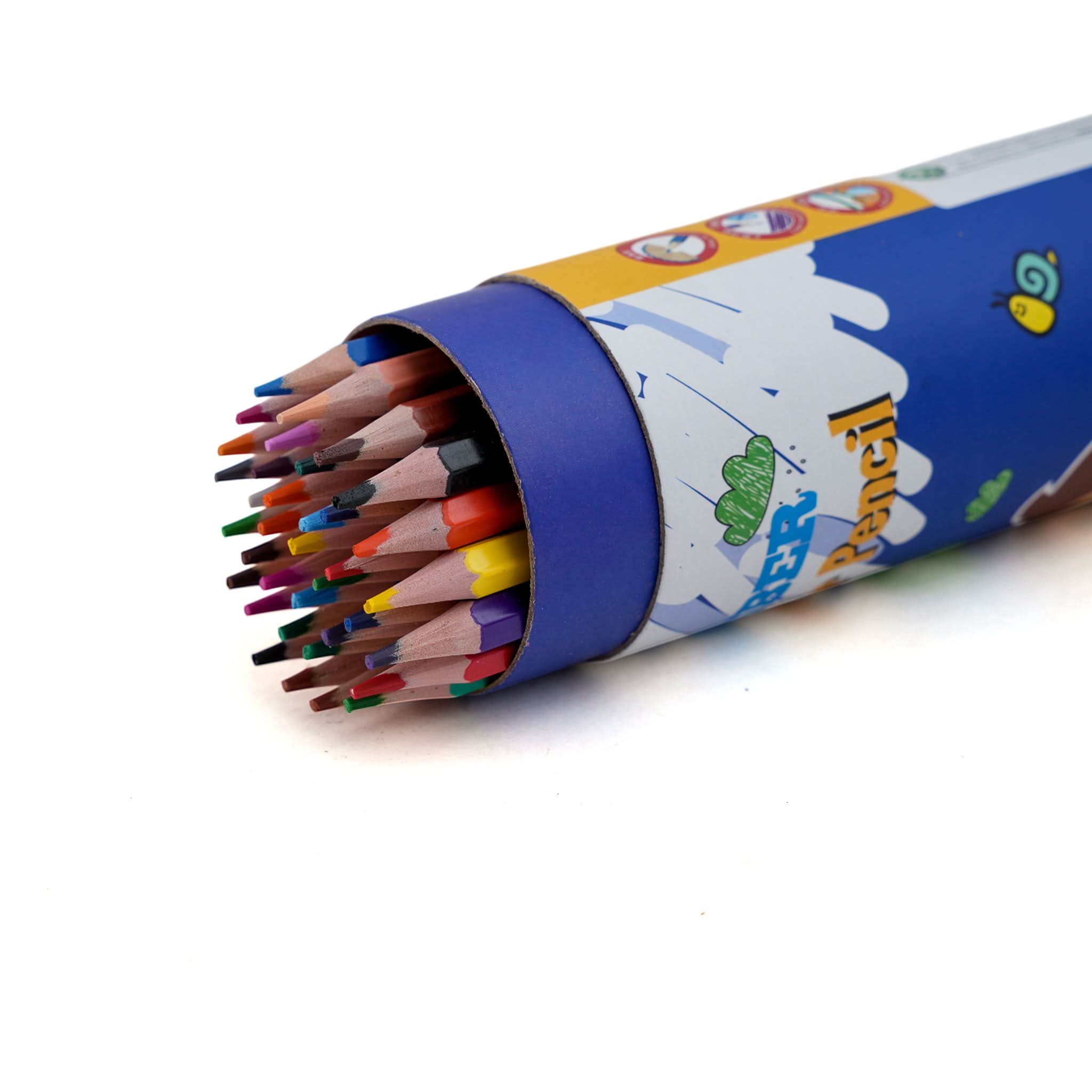 Color Pencil 12 Pcs - Blue, Coloring Tools, Chase Value, Chase Value