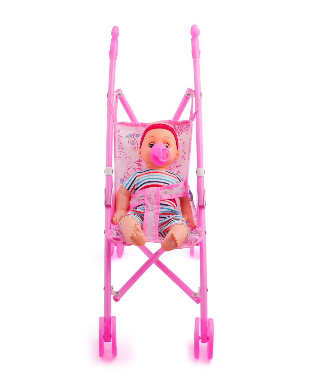 Doll With Stroller 16 Inch, Dolls & House, Chase Value, Chase Value