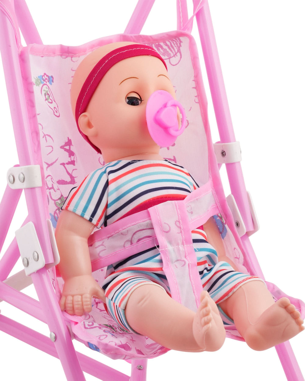 Doll With Stroller 16 Inch, Dolls & House, Chase Value, Chase Value