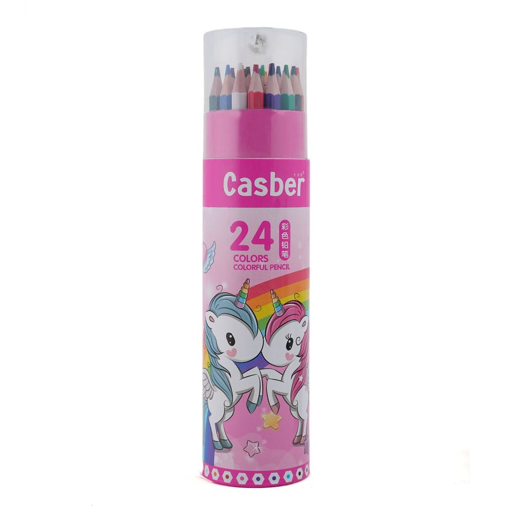 Color Pencil 24 Pcs - Pink, Coloring Tools, Chase Value, Chase Value