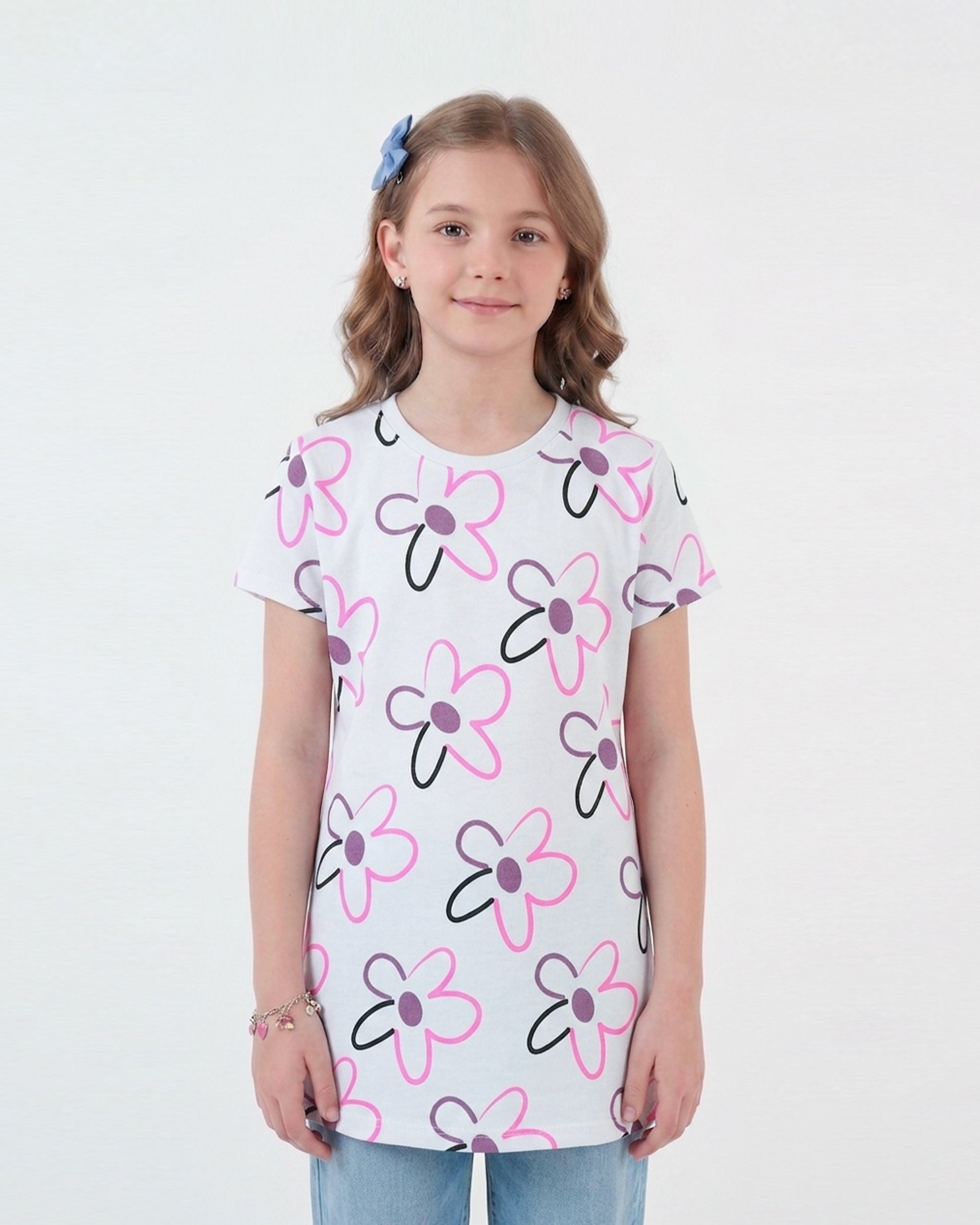 Valuables Girls' Half Sleeves T-Shirt, Girls T-Shirts, Valuables, Chase Value