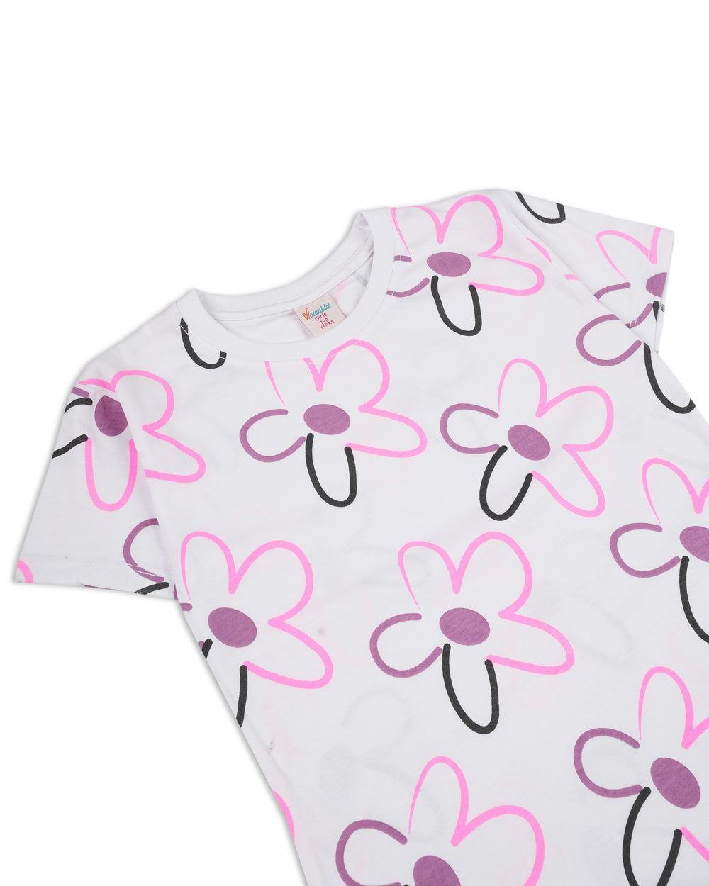 Valuables Girls' Half Sleeves T-Shirt, Girls T-Shirts, Valuables, Chase Value