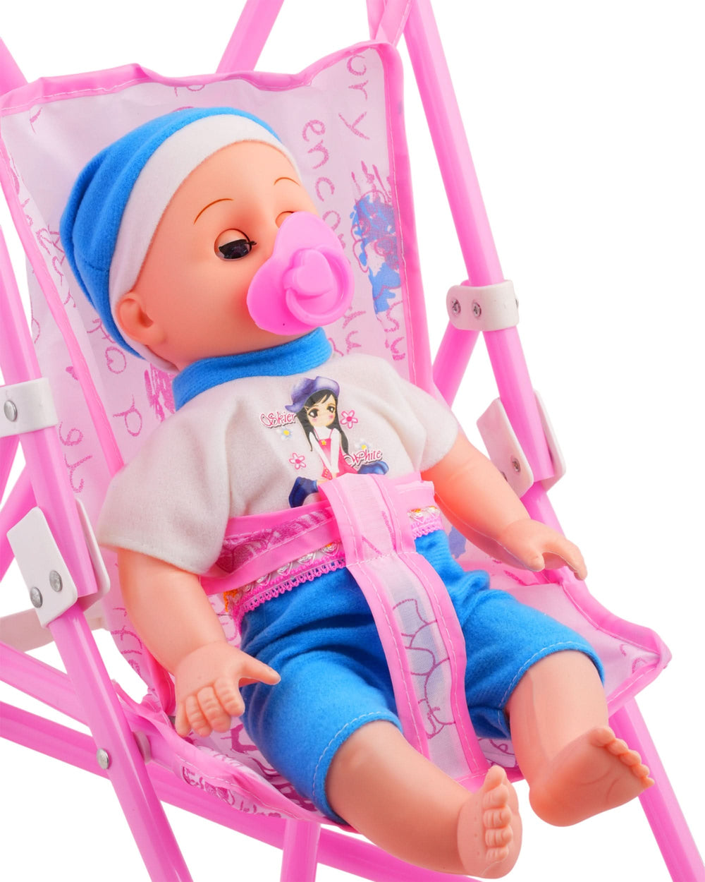 Doll With Stroller 16 Inch, Dolls & House, Chase Value, Chase Value