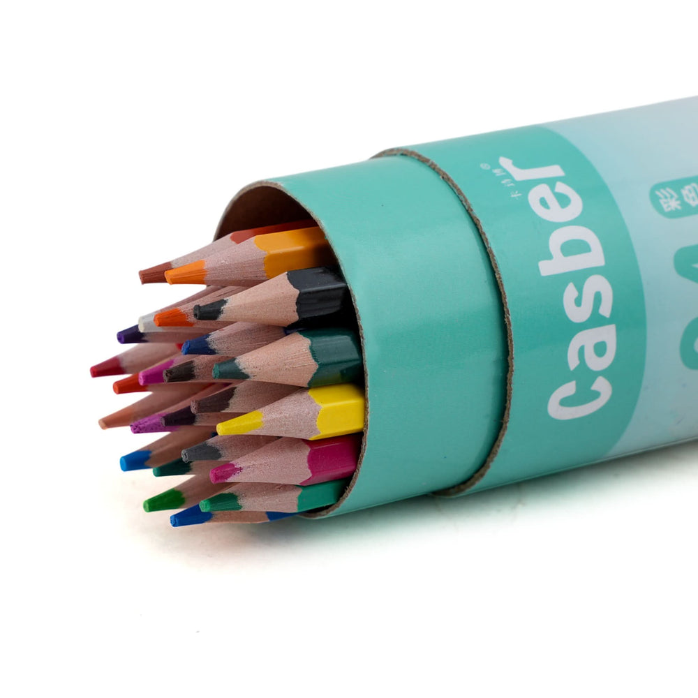 Color Pencil 24 Pcs - Cyan, Coloring Tools, Chase Value, Chase Value