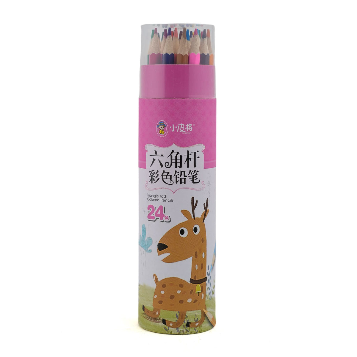 Color Pencil 24 Pcs - Pink, Coloring Tools, Chase Value, Chase Value