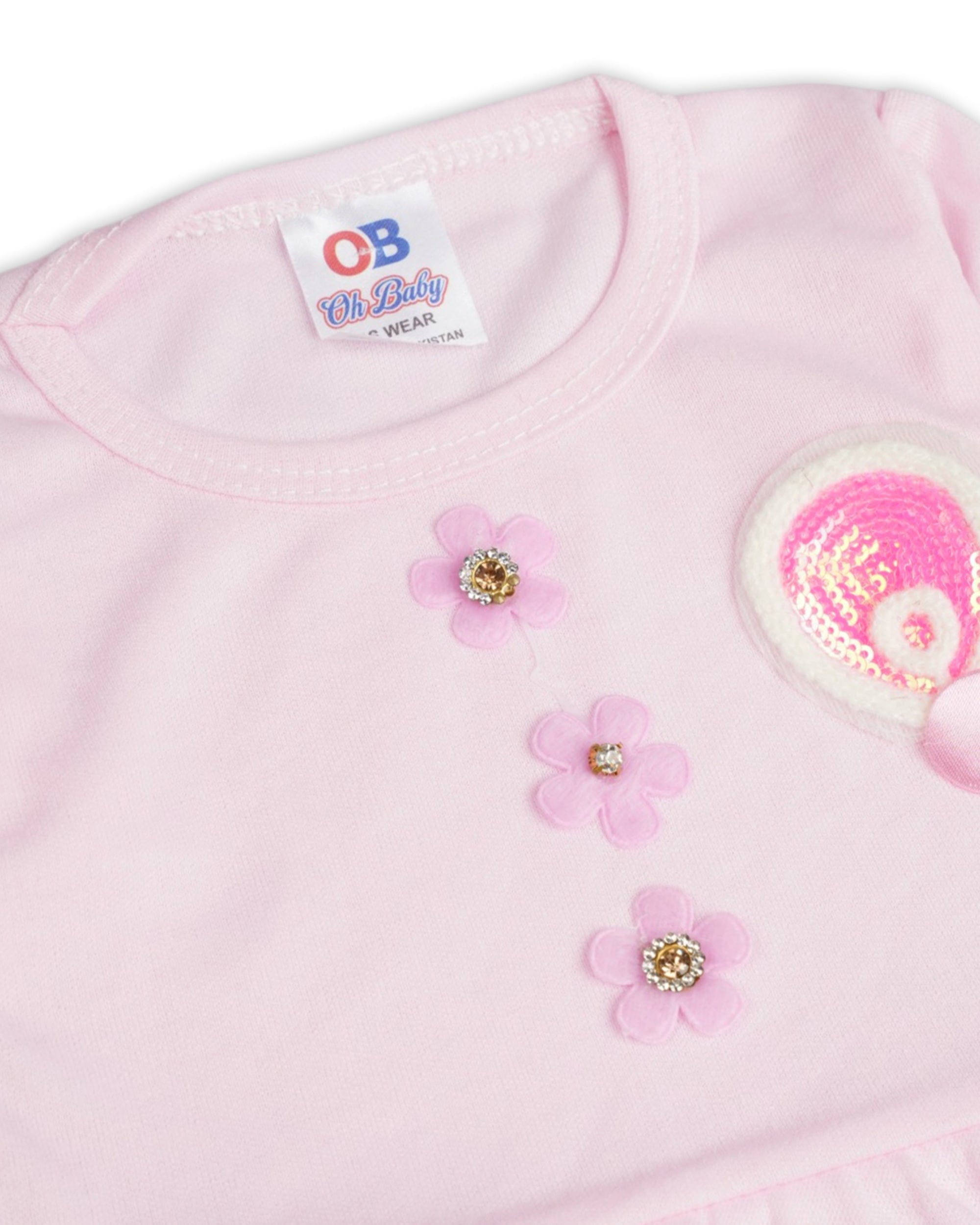 Newborn Girls Full Sleeves Suit