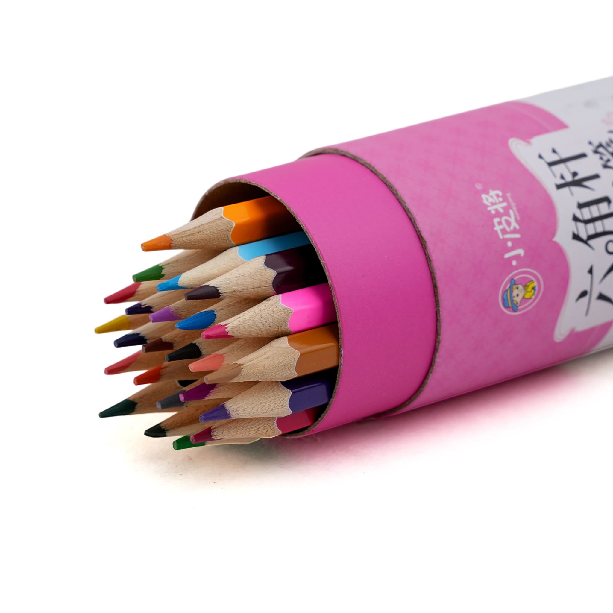 Color Pencil 24 Pcs - Pink, Coloring Tools, Chase Value, Chase Value