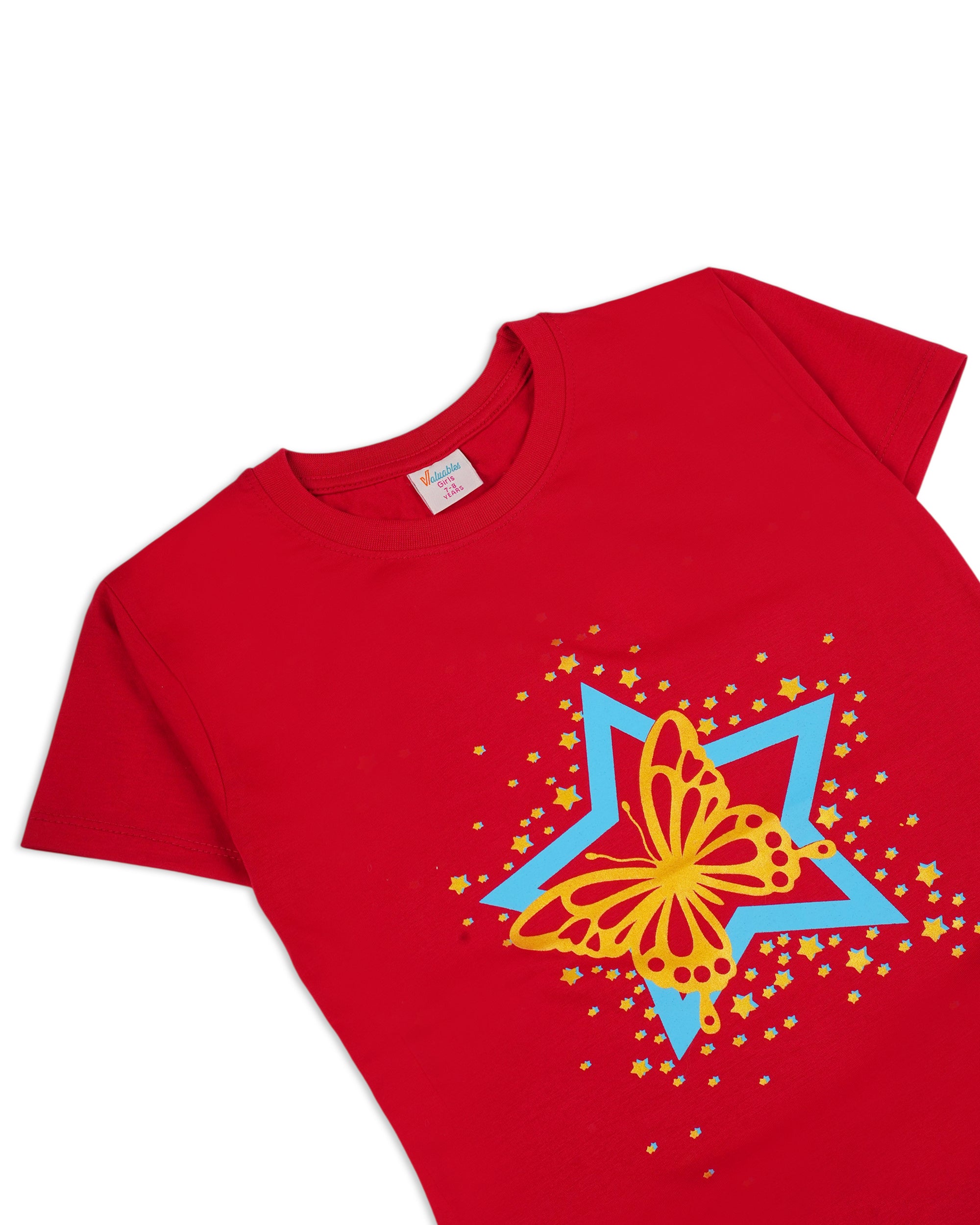 Valuables Girls' Half Sleeves T-Shirt, Girls T-Shirts, Valuables, Chase Value