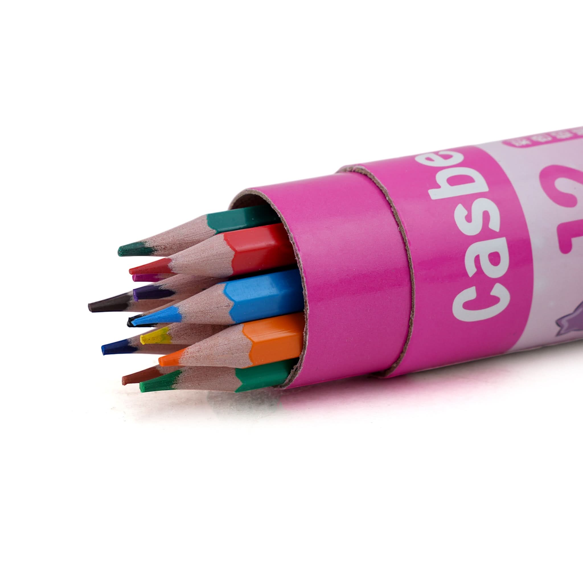 Color Pencil 12 Pcs - Pink, Coloring Tools, Chase Value, Chase Value
