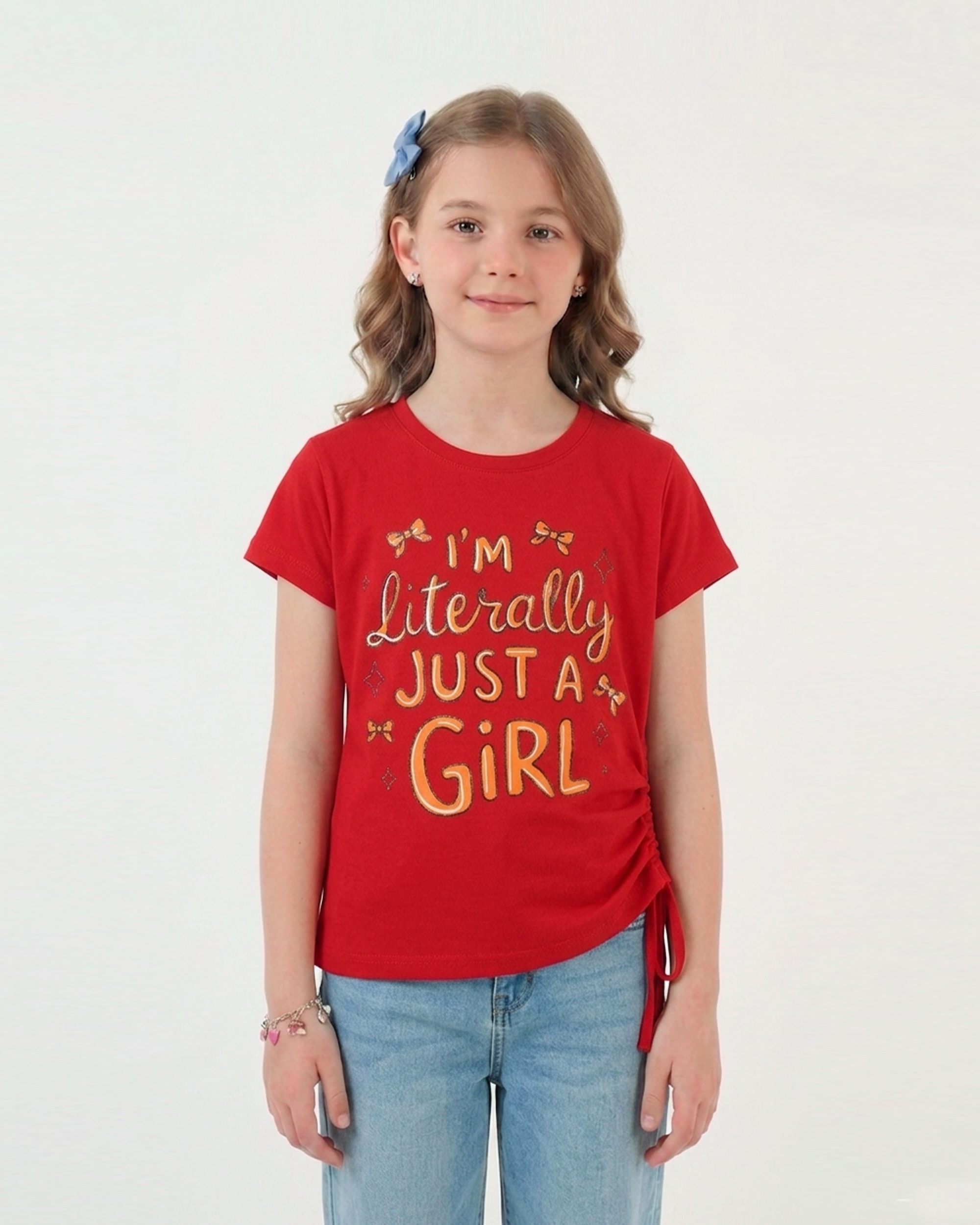 Valuables Girls' Half Sleeves T-Shirt, Girls T-Shirts, Valuables, Chase Value