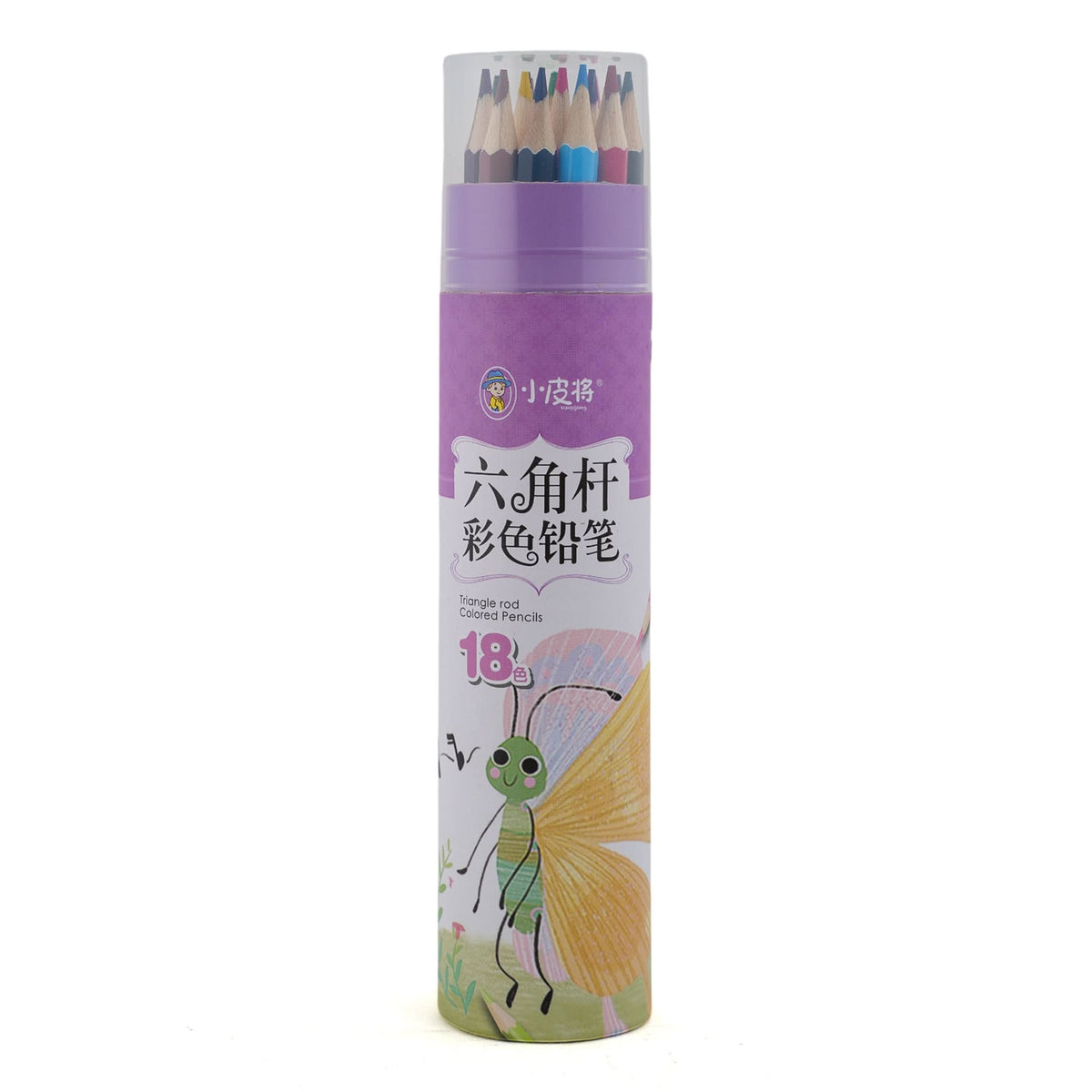 Color Pencil 18 Pcs - Purple, Coloring Tools, Chase Value, Chase Value