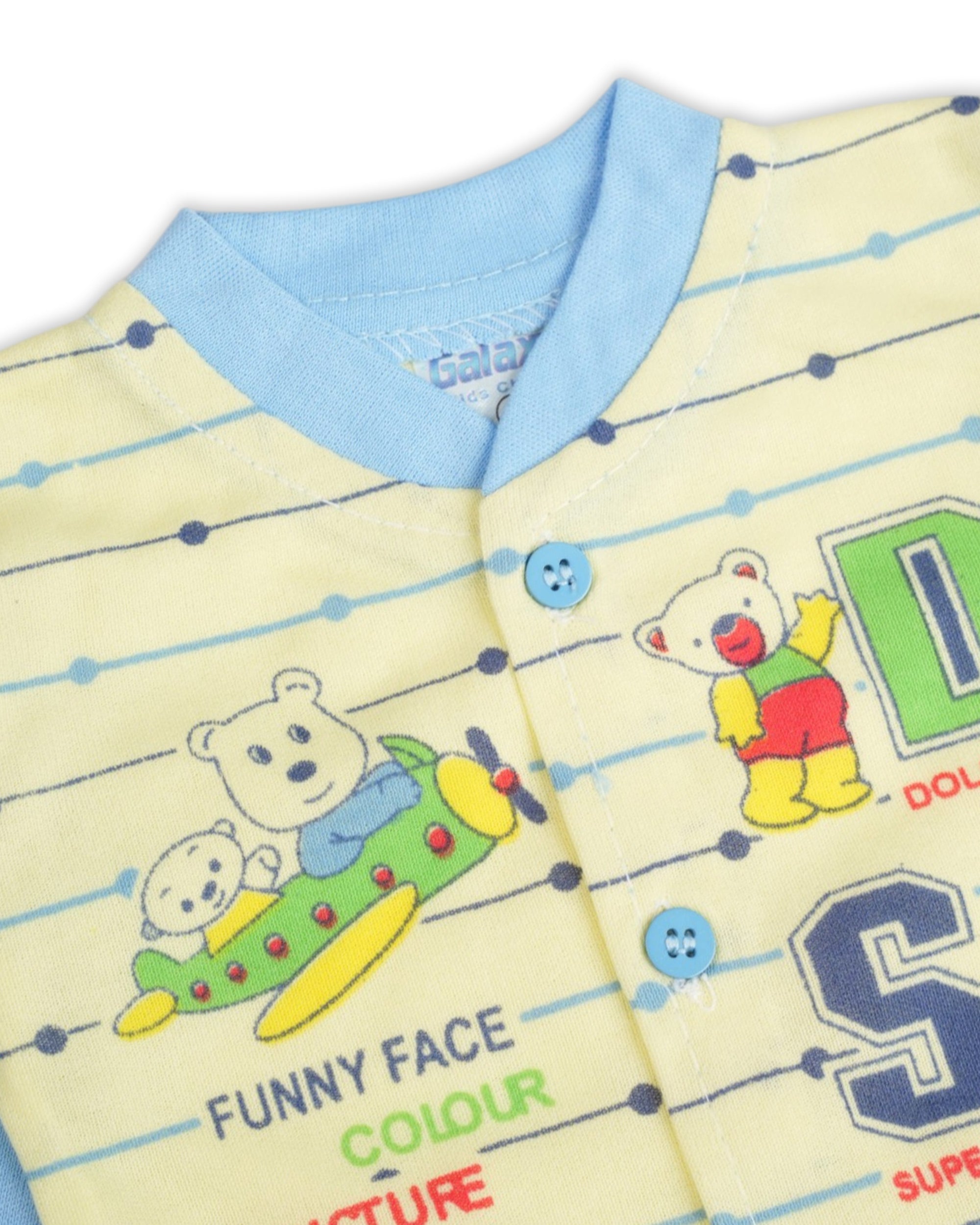 Newborn Boys Full Sleeves Suit