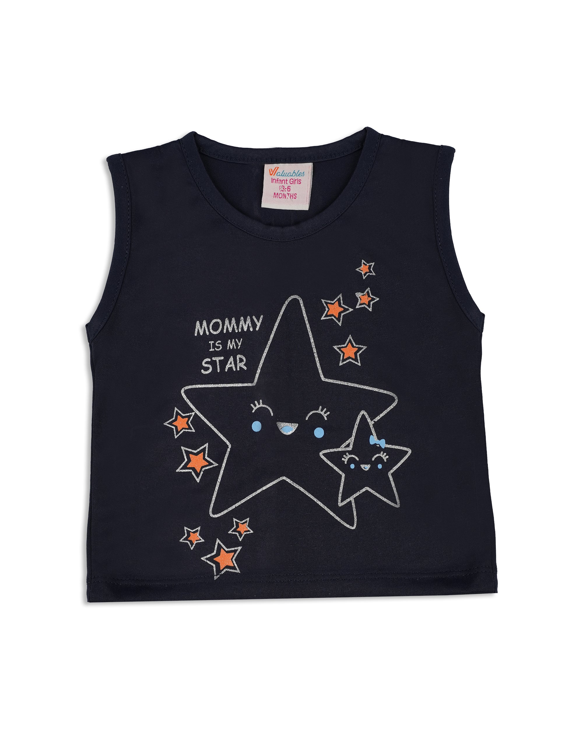 Valuables Girls' Sando Suit