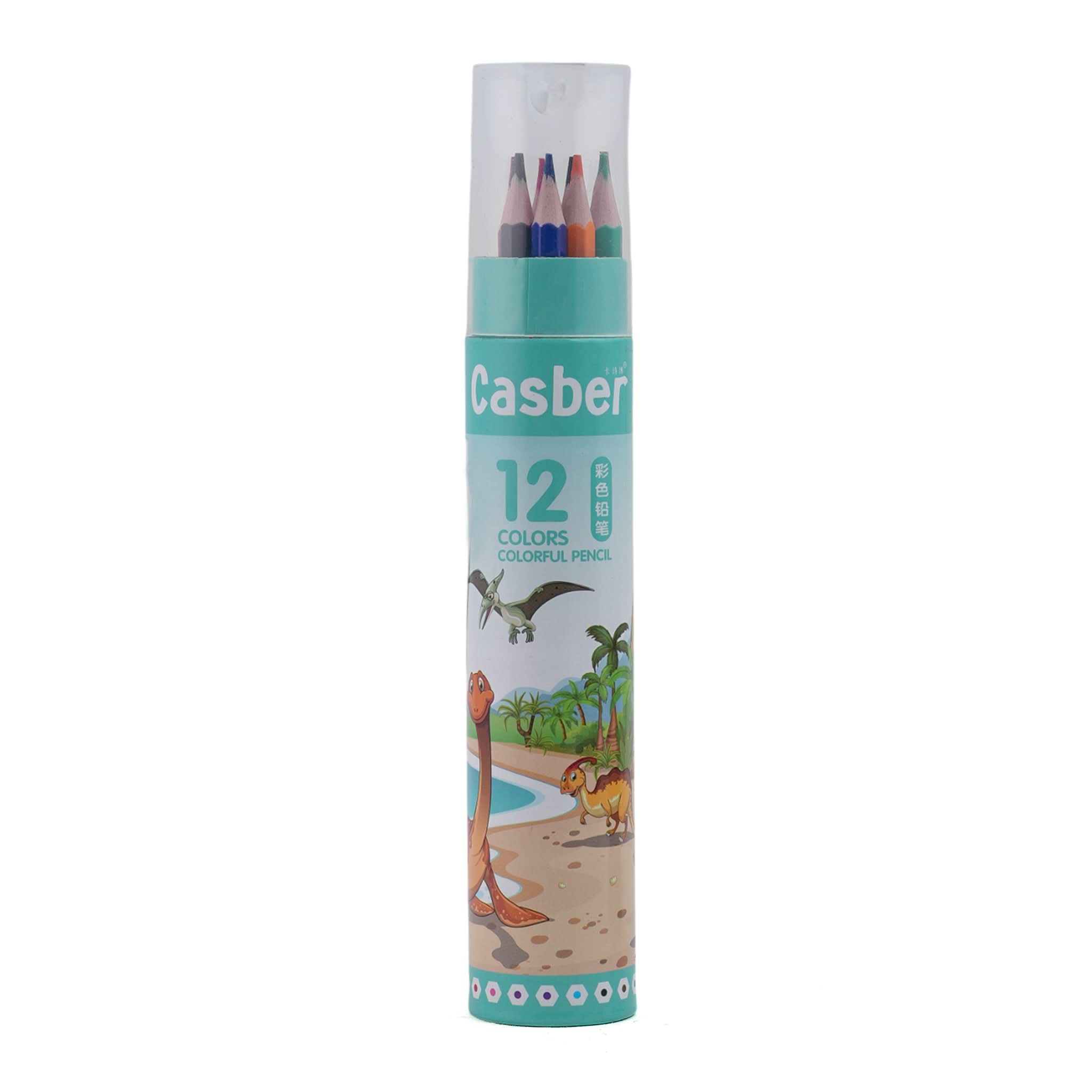 Color Pencil 12 Pcs - Cyan, Coloring Tools, Chase Value, Chase Value