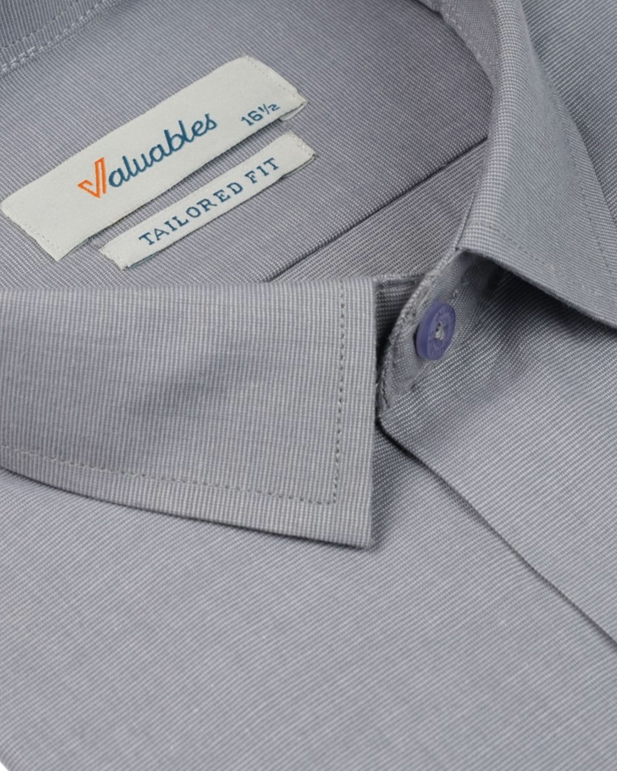 Valuables Men’s Plain Formal Shirt, Men's Shirts, Valuables, Chase Value