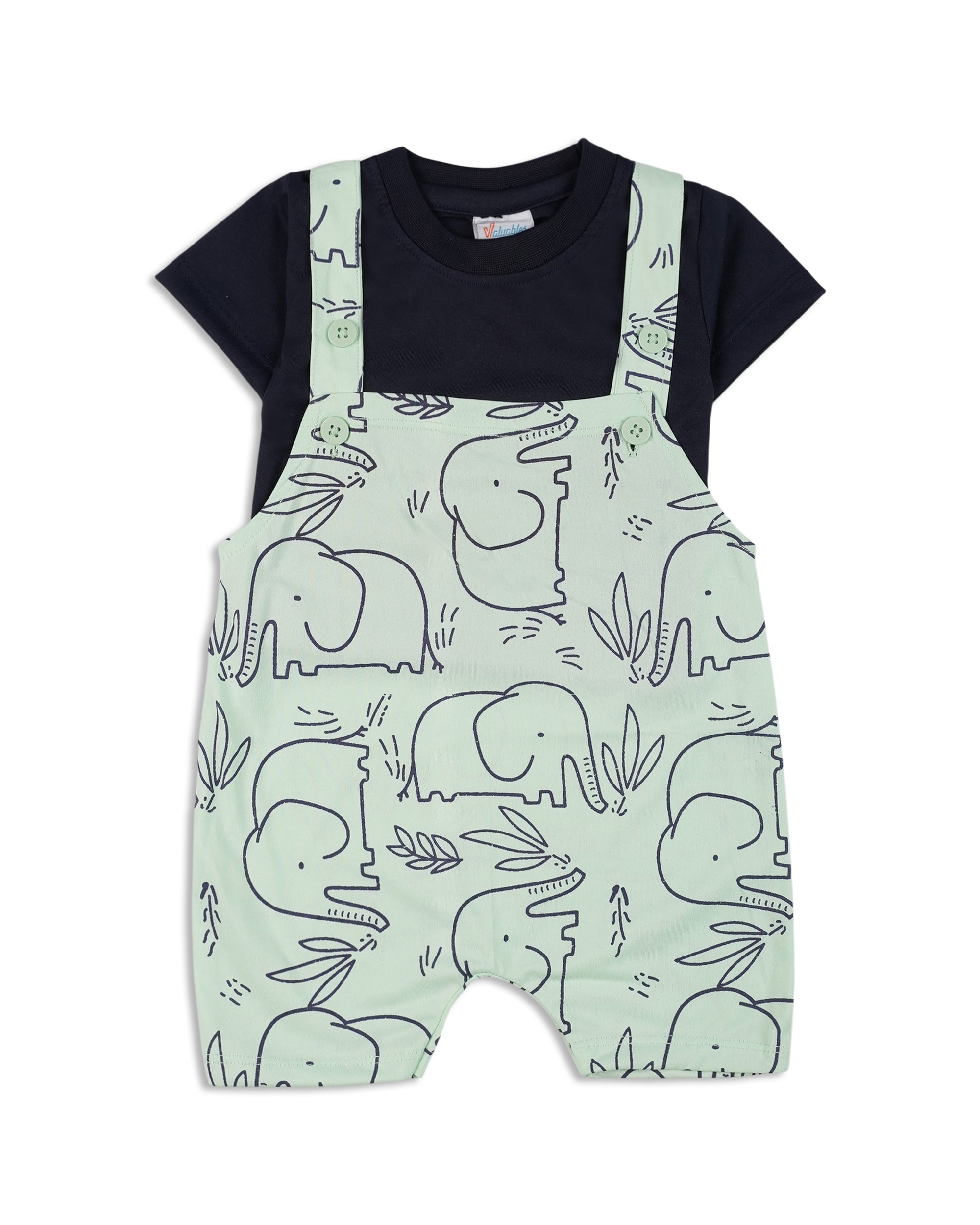 Newborn Boys' 2pc Romper Set