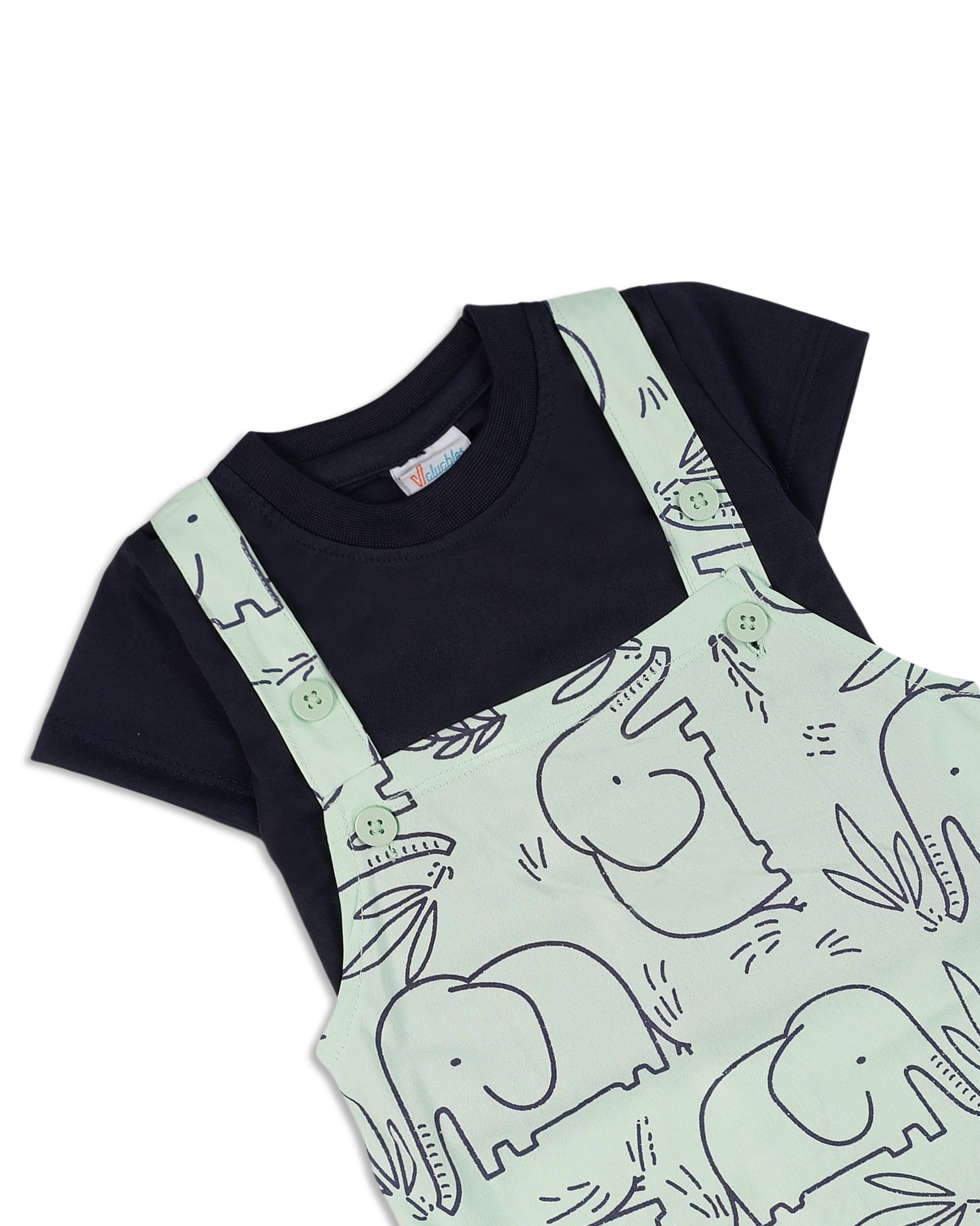 Newborn Boys' 2pc Romper Set