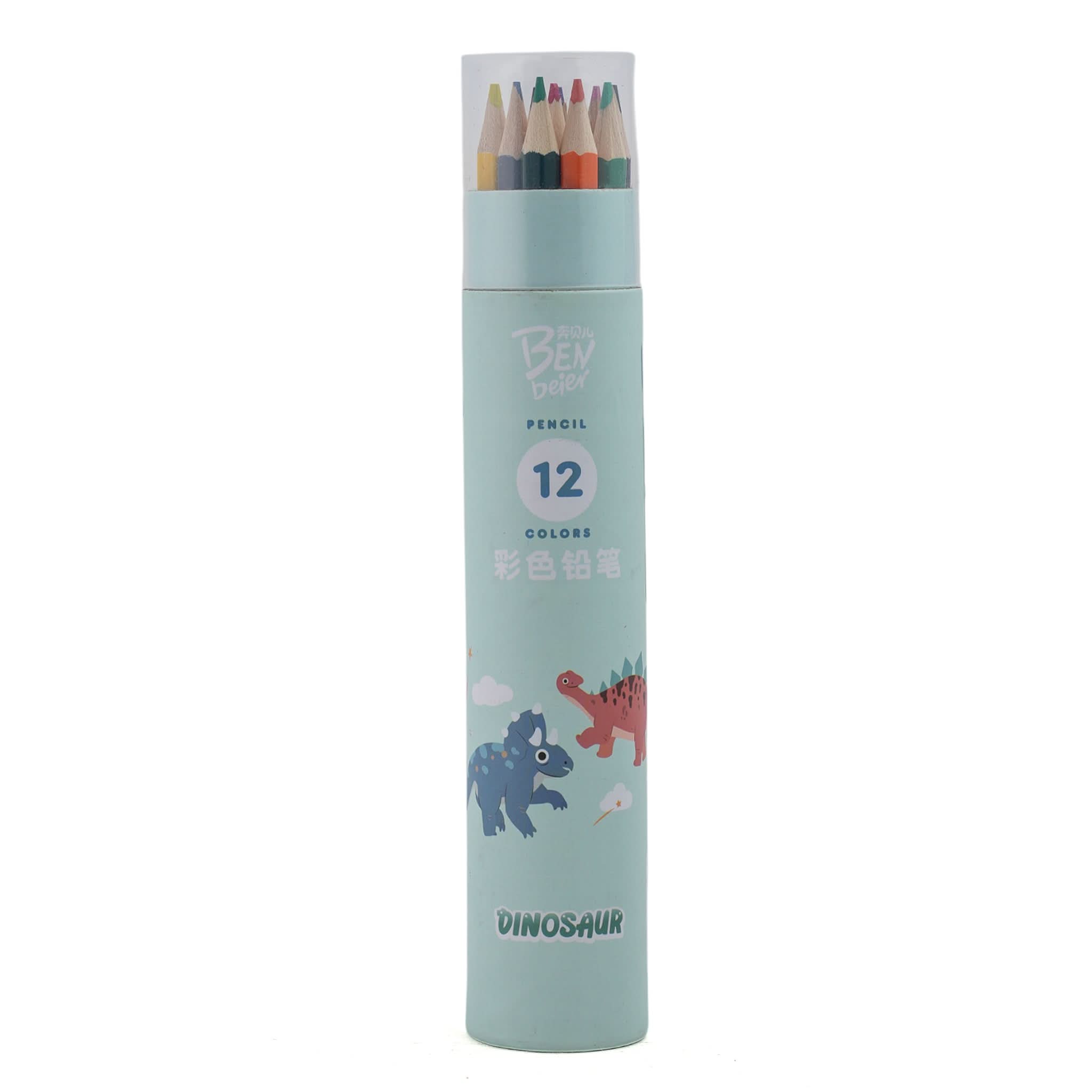 Color Pencil 12 Pcs - Cyan, Coloring Tools, Chase Value, Chase Value