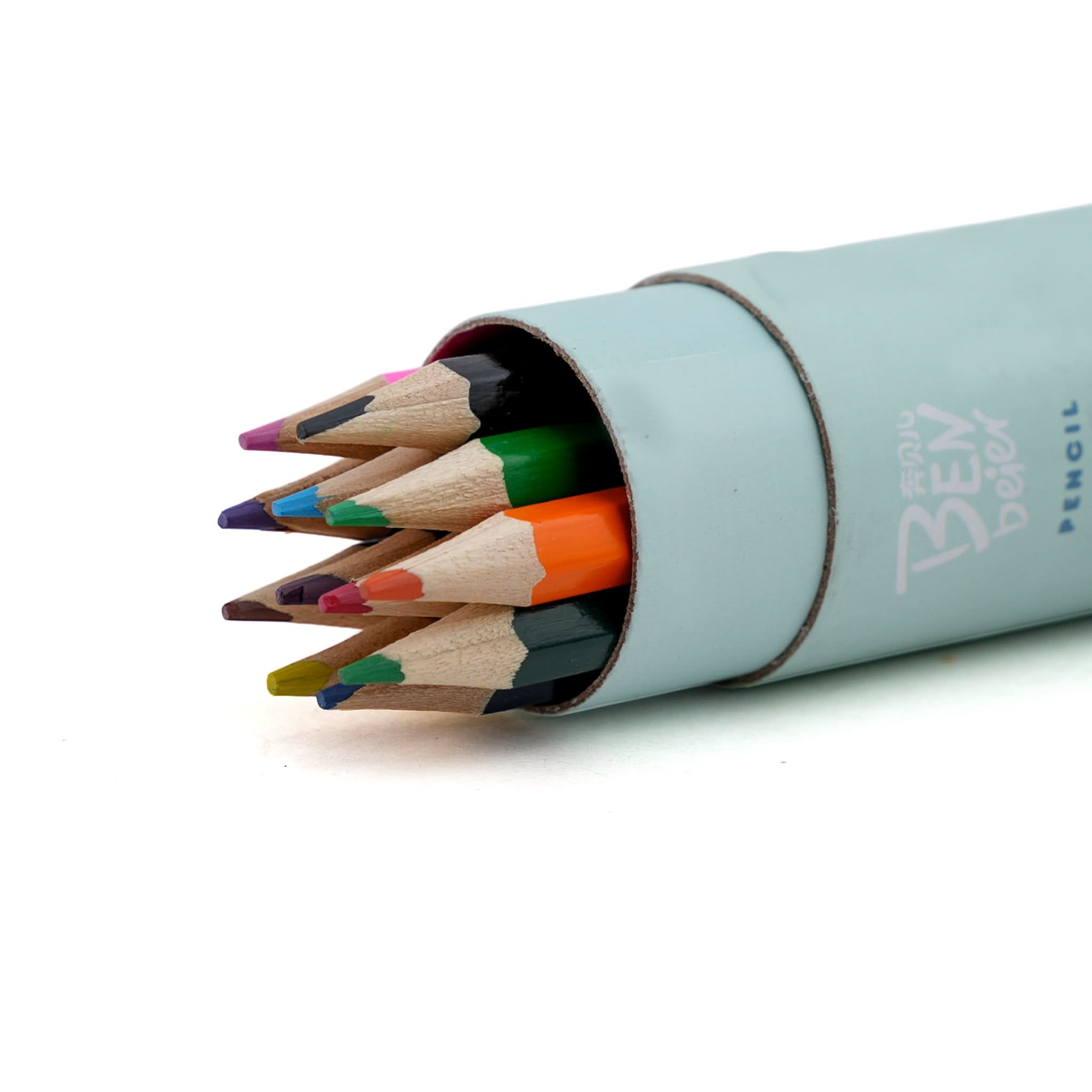 Color Pencil 12 Pcs - Cyan, Coloring Tools, Chase Value, Chase Value