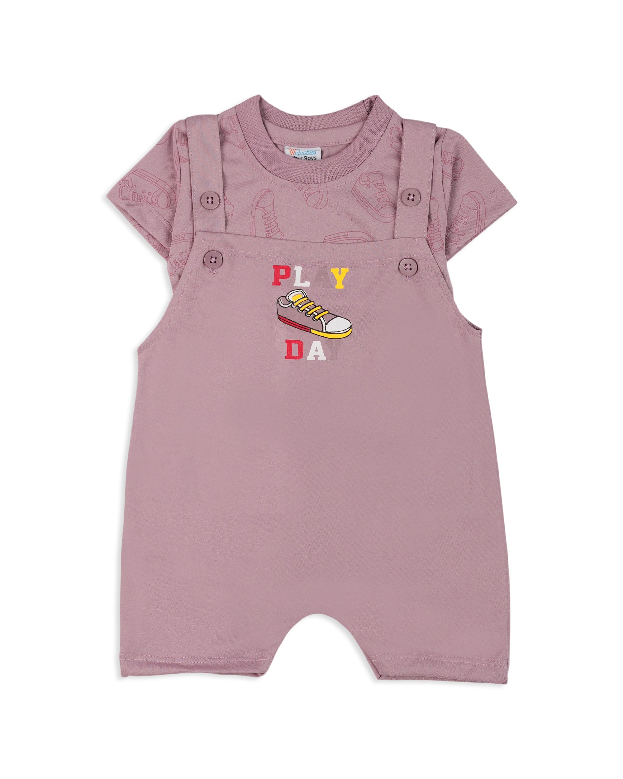 Newborn Boys' 2pc Romper Set