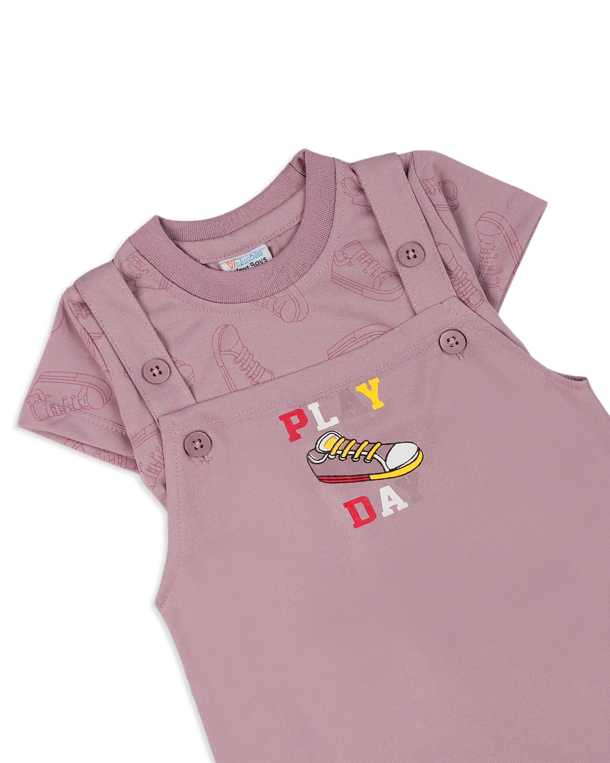 Newborn Boys' 2pc Romper Set