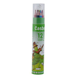 Color Pencil 12 Pcs - Green, Coloring Tools, Chase Value, Chase Value