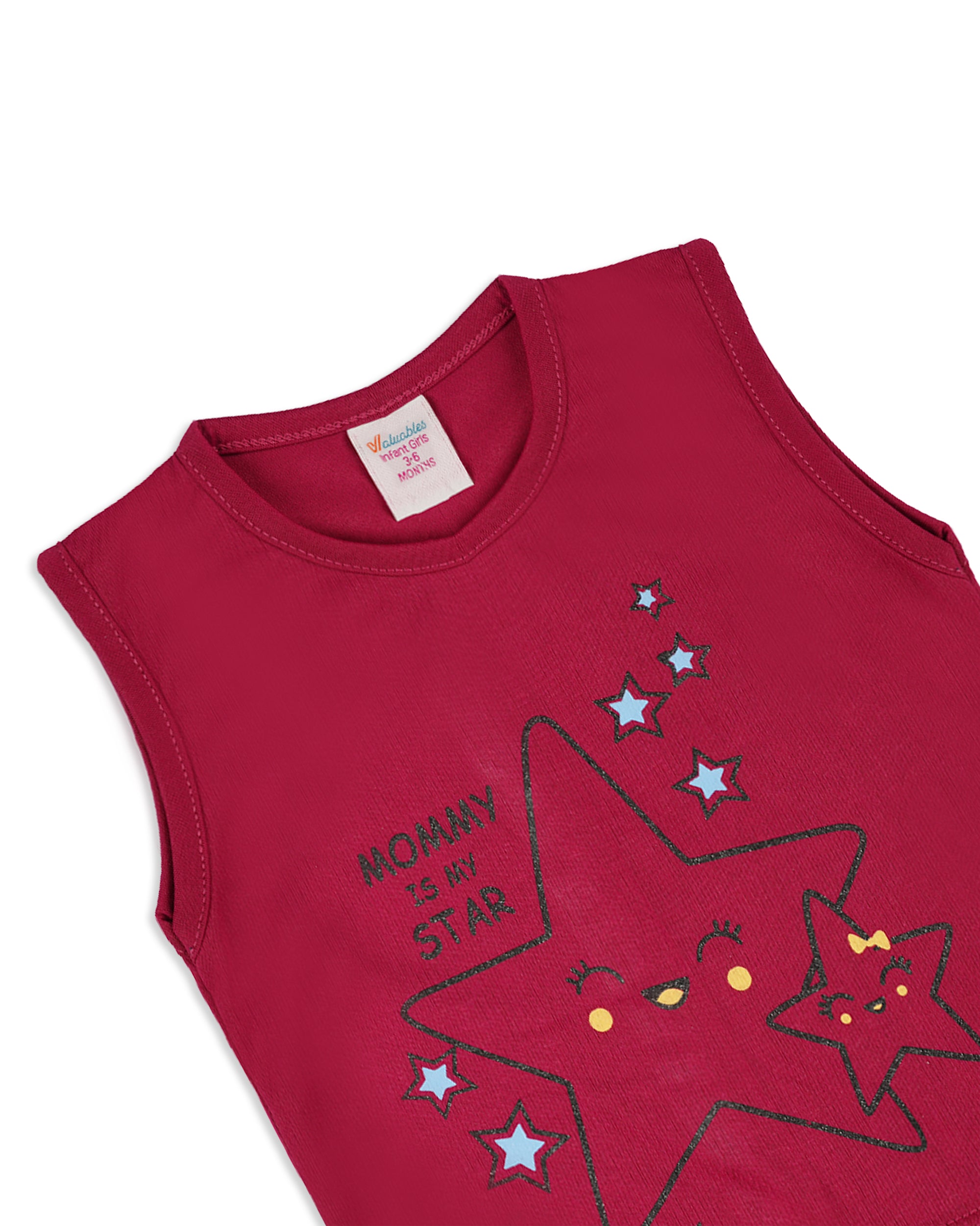 Valuables Girls' Sando Suit