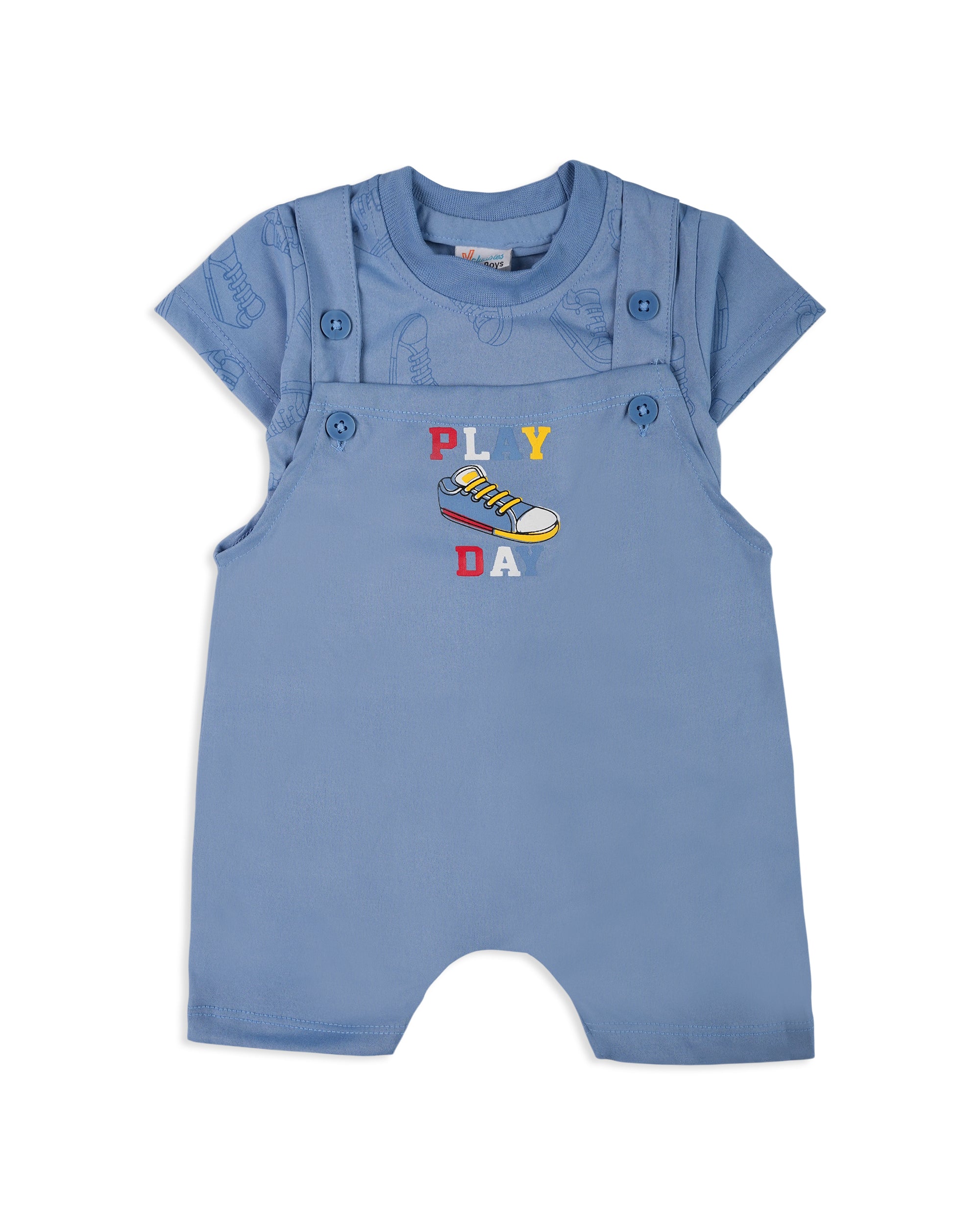 Newborn Boys' 2pc Romper Set