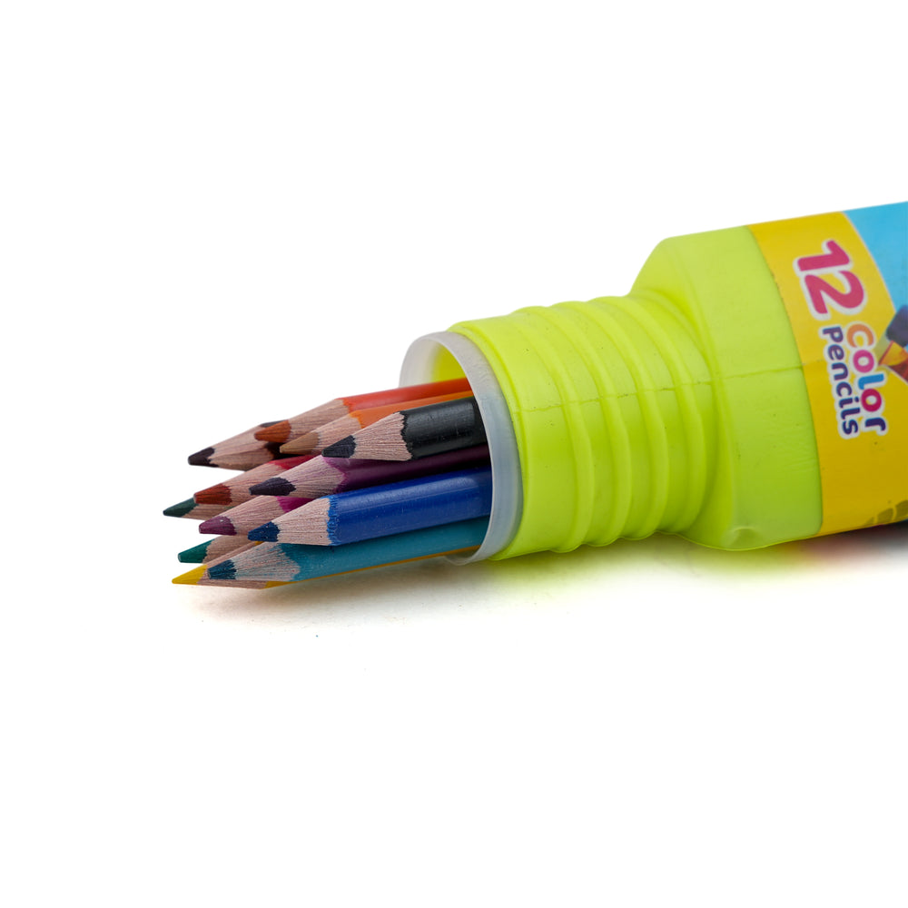 Deer 100-12 Tikon Colour Pencil 12Pcs - Light Green, Coloring Tools, Deer, Chase Value