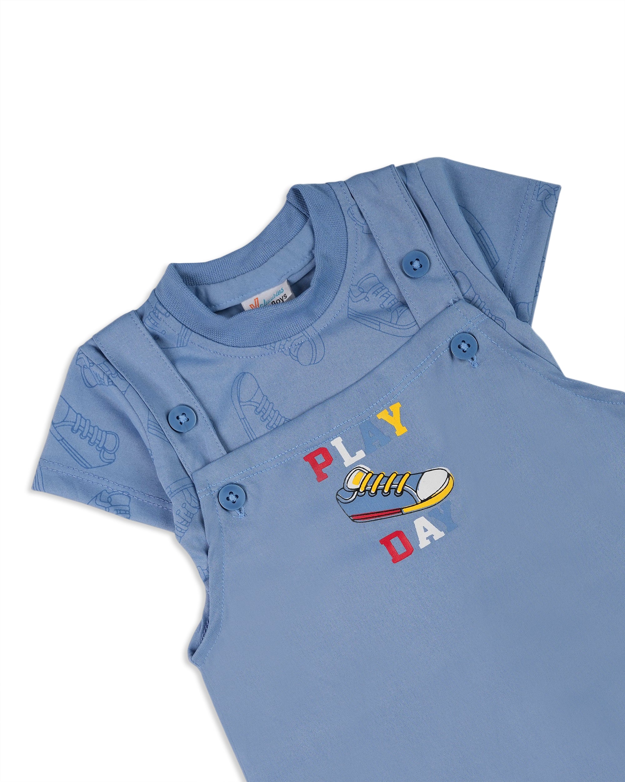 Newborn Boys' 2pc Romper Set