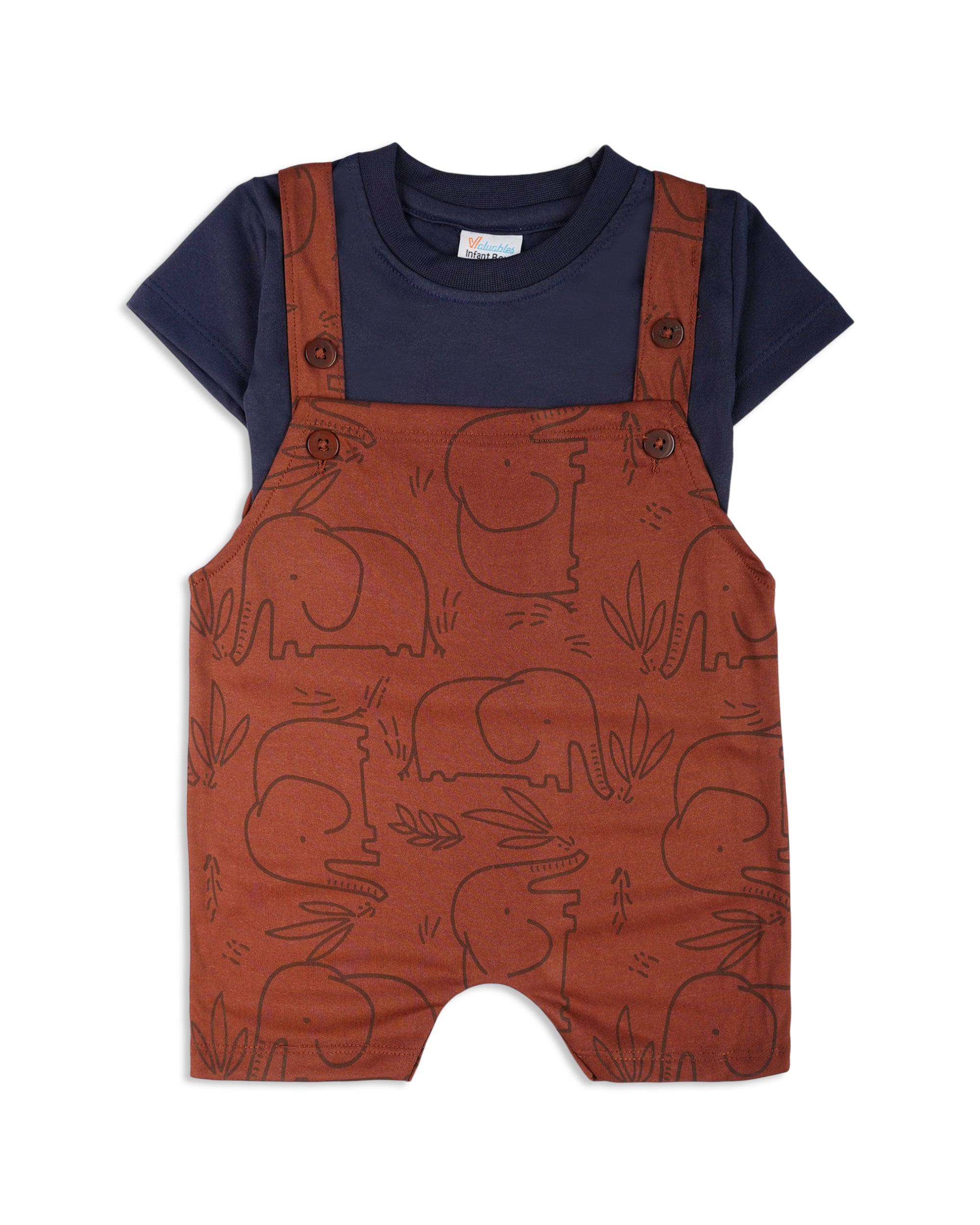 Newborn Boys' 2pc Romper Set