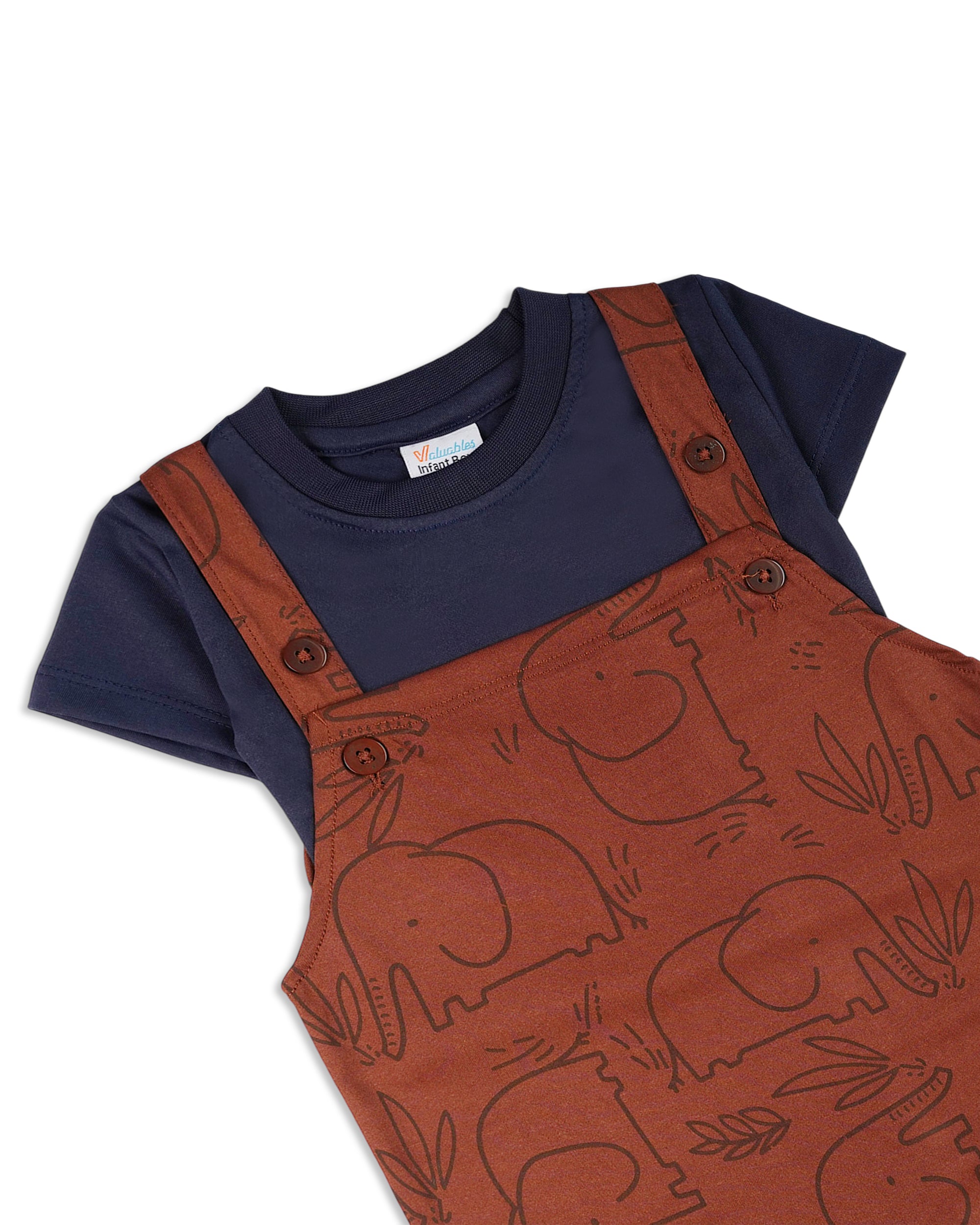 Newborn Boys' 2pc Romper Set