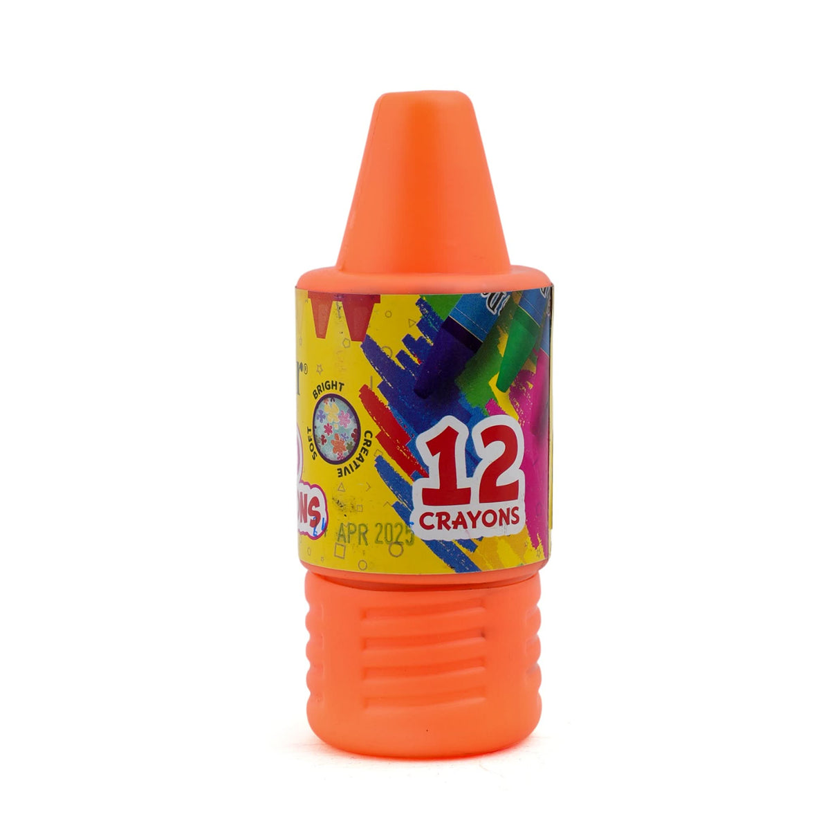 Deer Hippo Crayons 12 Pcs - Peach, Coloring Tools, Deer, Chase Value