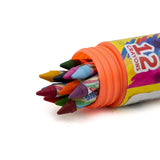Deer Hippo Crayons 12 Pcs - Peach, Coloring Tools, Deer, Chase Value