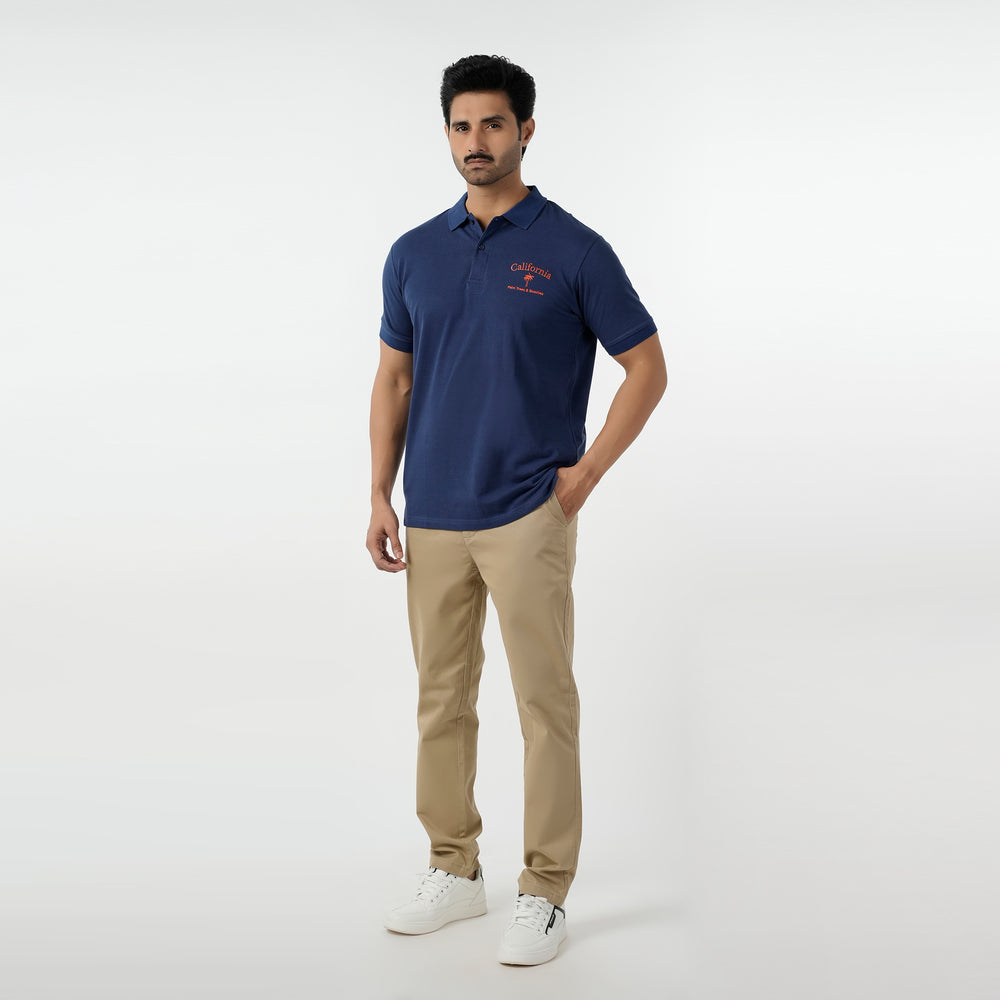 Eminent Men's Polo Half Sleeves T-Shirt - Navy Blue, Men's T-Shirts & Polos, Eminent, Chase Value