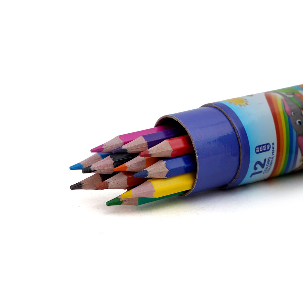 Color Pencil 12 Pcs - Purple, Coloring Tools, Chase Value, Chase Value