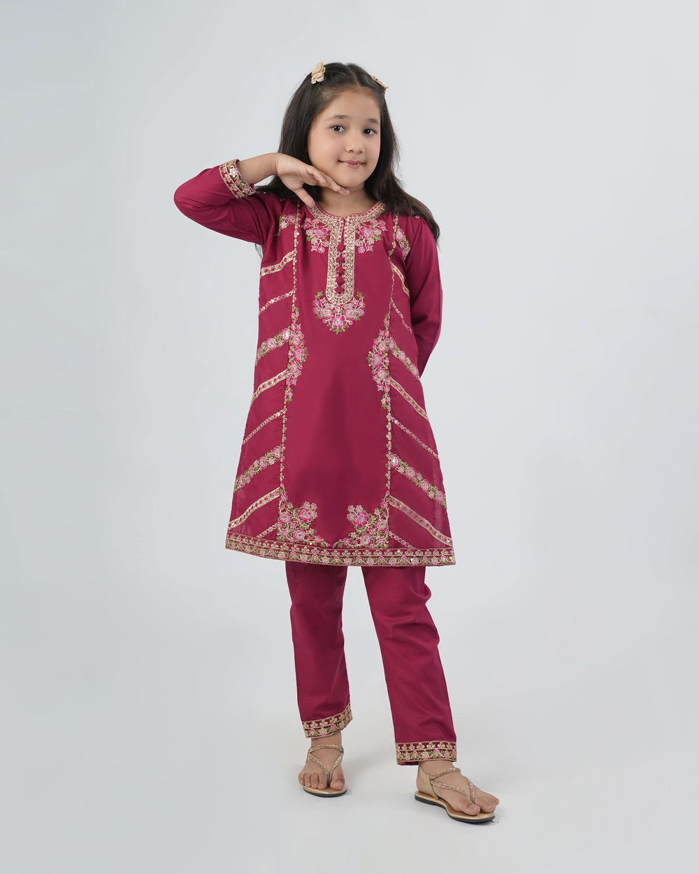 Eminent Girls Shalwar 2Pcs Suit, Girls Shalwar Kameez, Chase Value, Chase Value