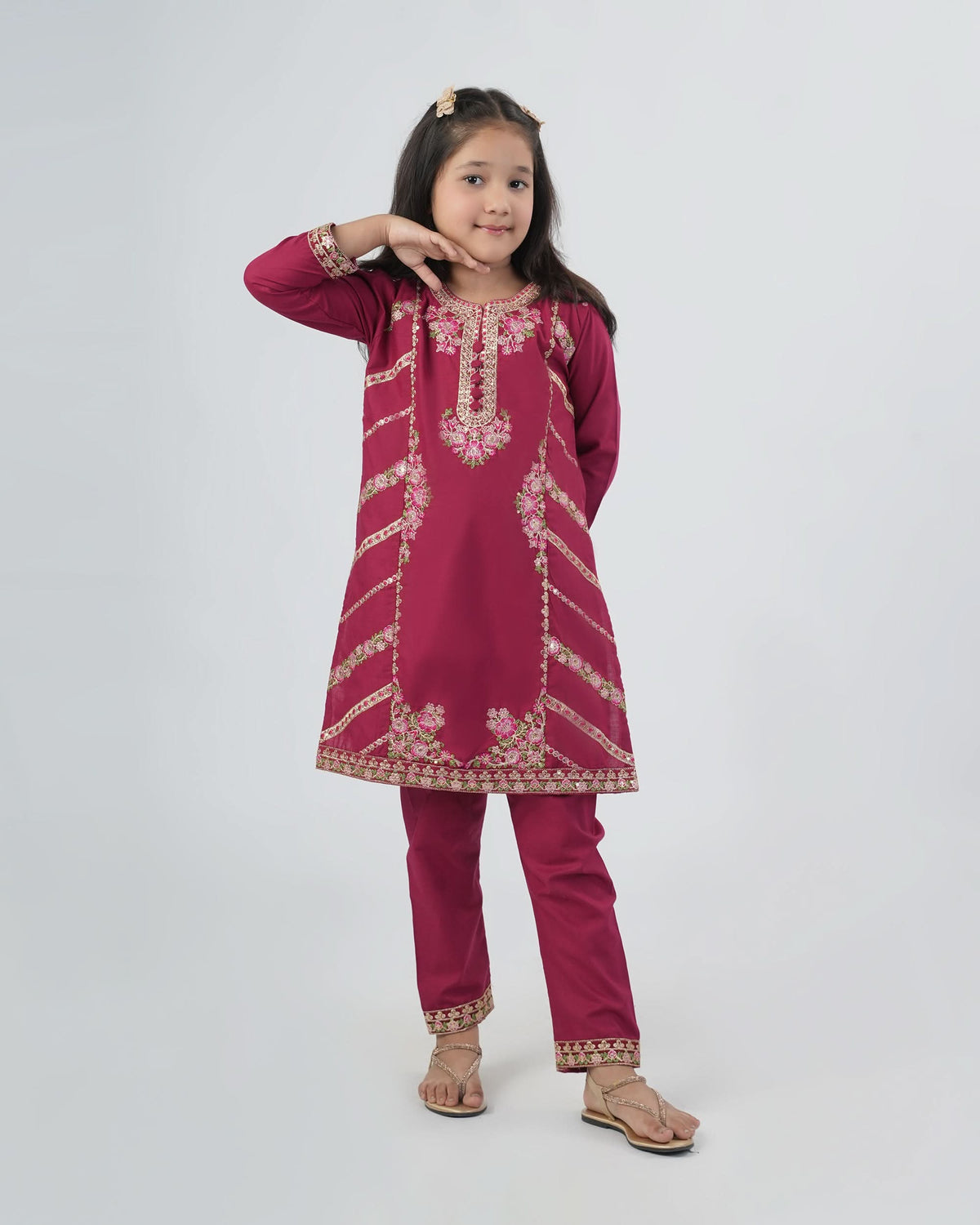 Eminent Girls Shalwar 2Pcs Suit, Girls Shalwar Kameez, Chase Value, Chase Value