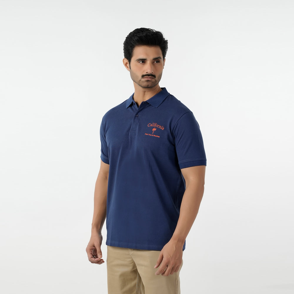 Eminent Men's Polo Half Sleeves T-Shirt - Navy Blue, Men's T-Shirts & Polos, Eminent, Chase Value