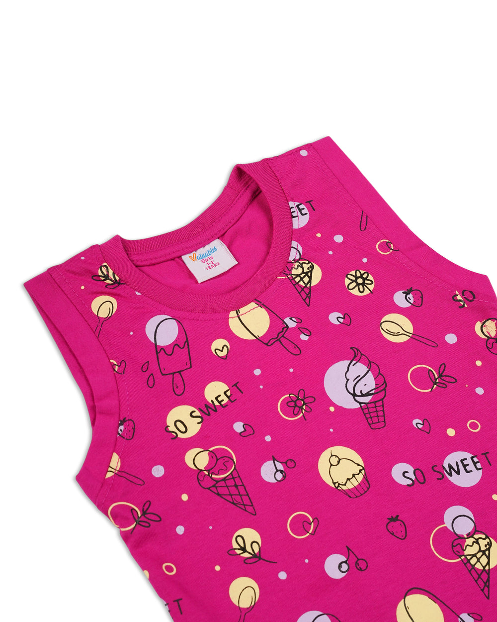 Valuables Girls' Sando, Girls T-Shirts, Valuables, Chase Value