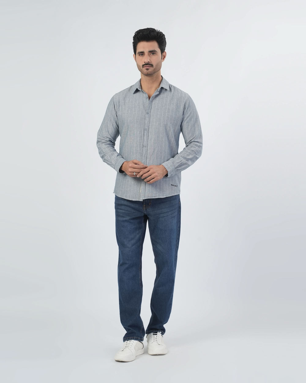 Eminent Men’s Casual Full Sleeves Strip Shirt, Men's Shirts, Eminent, Chase Value