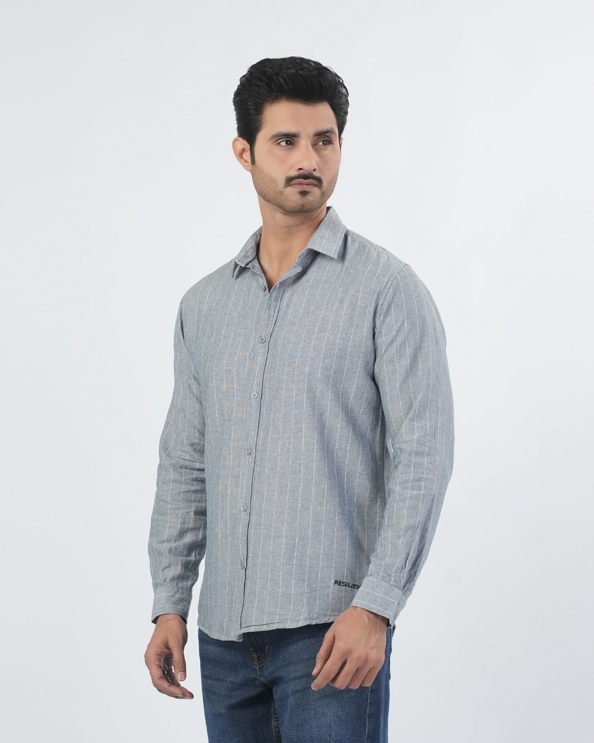 Eminent Men’s Casual Full Sleeves Strip Shirt, Men's Shirts, Eminent, Chase Value
