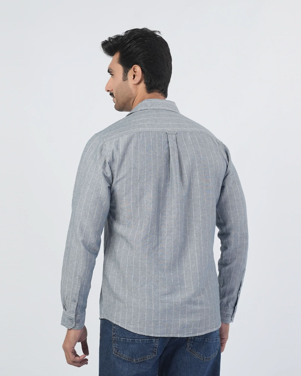 Eminent Men’s Casual Full Sleeves Strip Shirt, Men's Shirts, Eminent, Chase Value