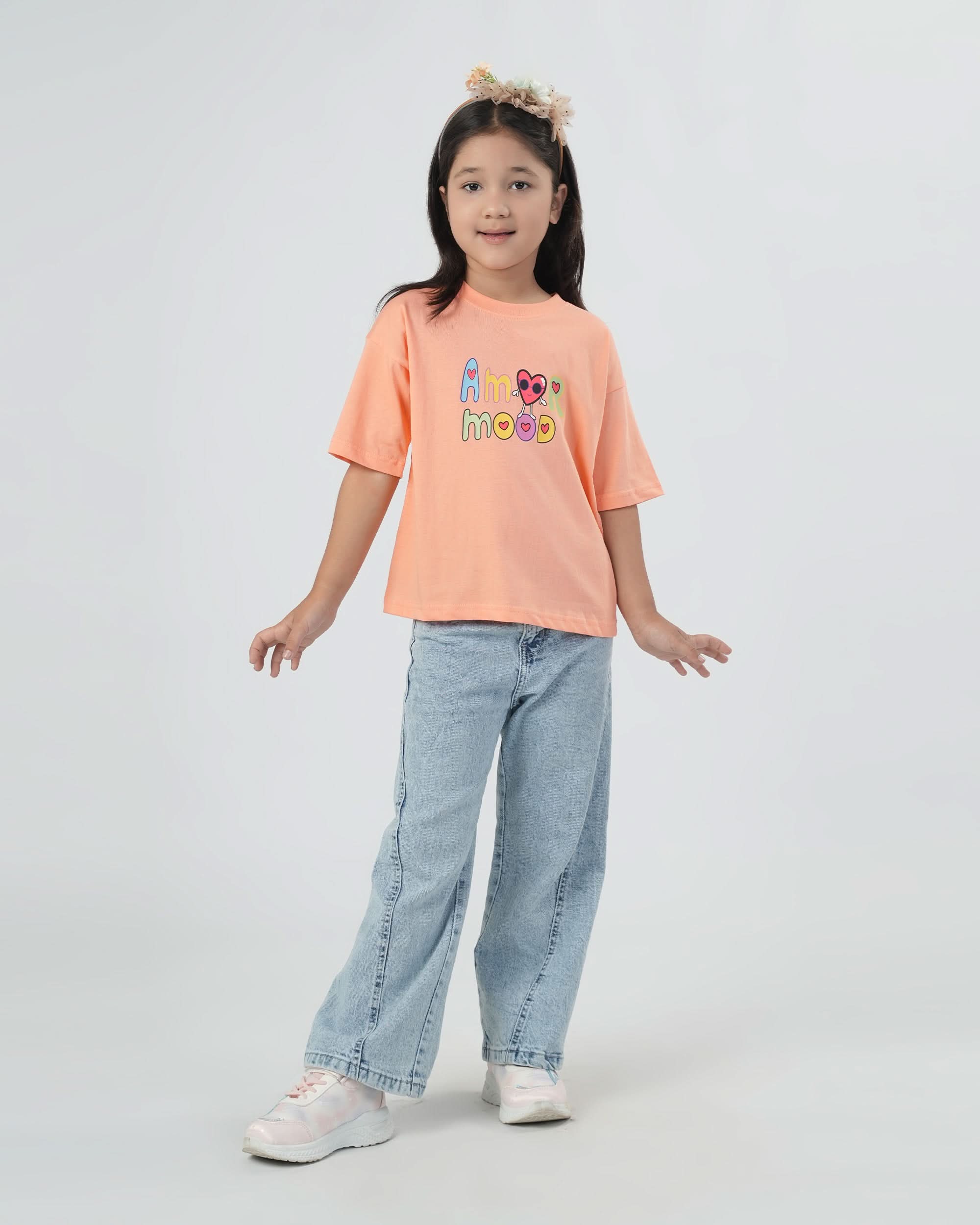 Eminent Girls Half Sleeves T-Shirt, Girls T-Shirts, Eminent, Chase Value